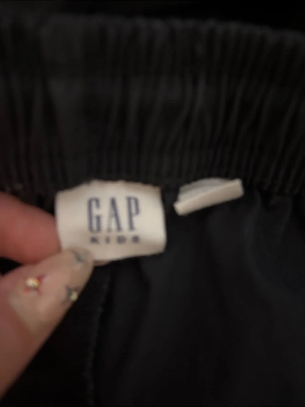 GAP Black Kids Baggy Pants